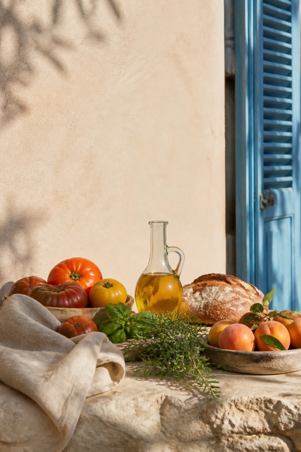 Marktprodukte als Inspiration für mediterrane Küche